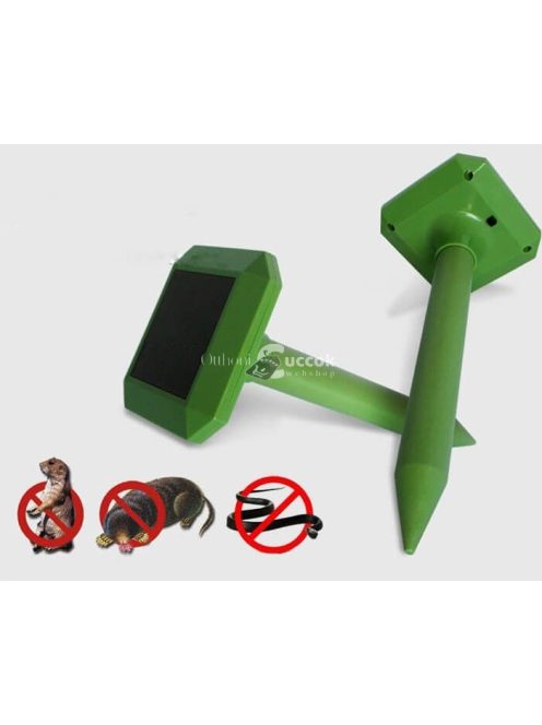 Vakondriasztó, rágcsálóriasztó (napelemes)