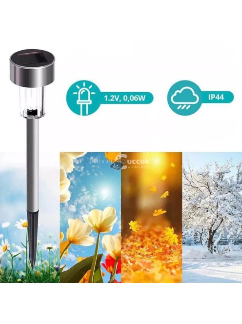 Leszúrható napelemes kerti lámpa 10 db