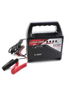 Carguard akkumulátor töltő - 4A, 12V