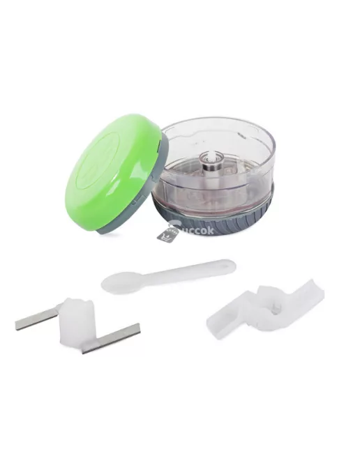 Kis méretű zöldség aprító készülék kanállal