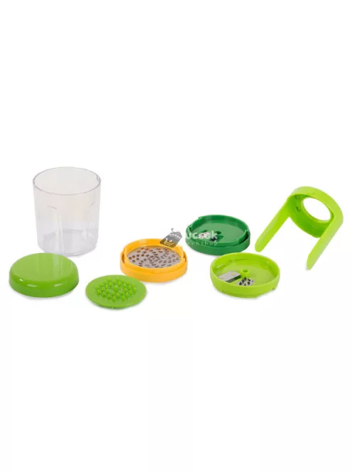 Kézi spirálozó zöldség aprító 3 fajta pengével