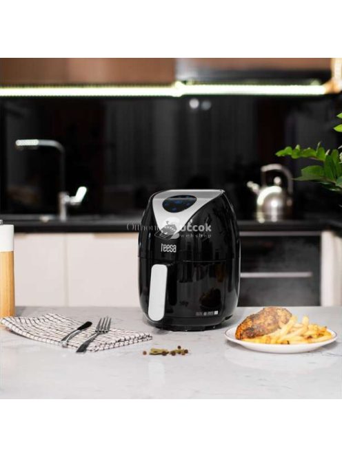 Teesa air fryer, forró levegős olaj nélküli sütő 1.8 L