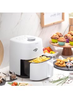   Innovagoods Fryinn Lite 2000 fehér színű air fryer, forró levegős olaj nélküli sütő 2 L