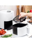 Innovagoods Fryinn Lite 2000 fehér színű air fryer, forró levegős olaj nélküli sütő 2 L