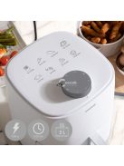 Innovagoods Fryinn Lite 2000 fehér színű air fryer, forró levegős olaj nélküli sütő 2 L
