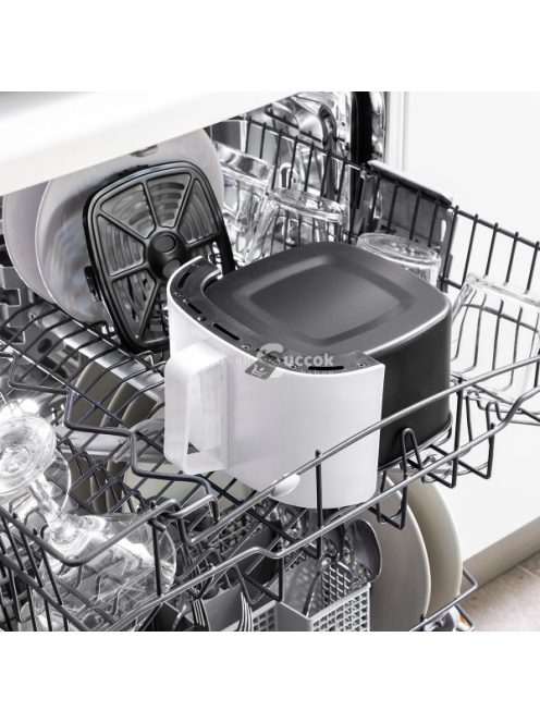 Innovagoods Fryinn Lite 2000 fehér színű air fryer, forró levegős olaj nélküli sütő 2 L