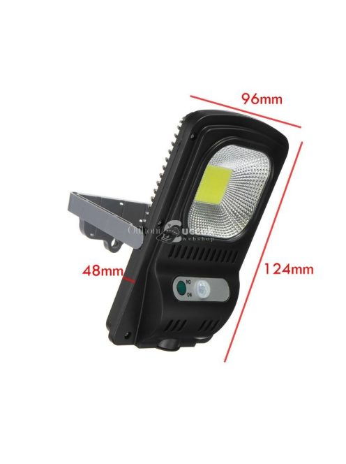 Napelemes kültéri led lámpa érzékelővel 5000-5500K - 120° - 12 óra