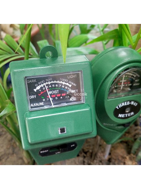 Analóg talaj pH és nedvességmérő talajnedvesség mérő