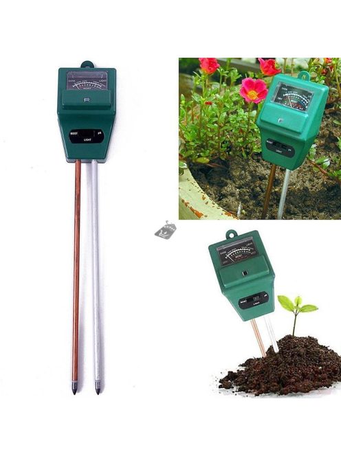 Analóg talaj pH és nedvességmérő talajnedvesség mérő