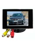 3.5'' TFT LCD mini monitor autóba színes tolatókamera monitor