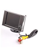 3.5'' TFT LCD mini monitor autóba színes tolatókamera monitor