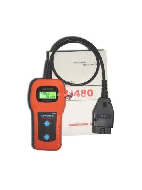 U480 univerzális kézi autódiagnosztikai interfész OBD2 OBD 2 Multiprotokoll hibakódolvasó