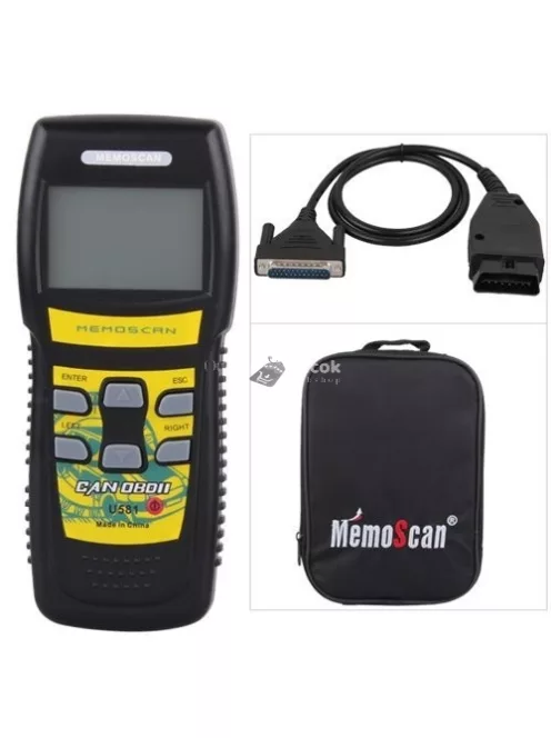 U581 MAGYAR NYELVŰ kézi autódiagnosztikai interfész OBD OBD 2 Multiprotokoll hibakódolvasó