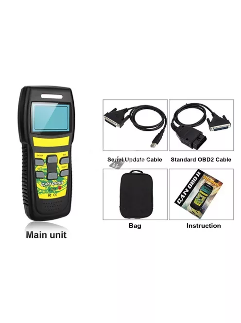 U581 MAGYAR NYELVŰ kézi autódiagnosztikai interfész OBD OBD 2 Multiprotokoll hibakódolvasó