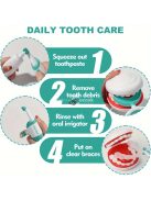 Luxus 17 darabos fogorvosi játékkészlet gyerekeknek