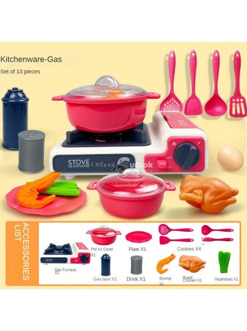 Gyermek főző- és sütőjáték készlet