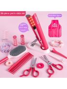 Szalon hang- és fényeffektes borbélyjáték készlet