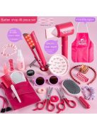 Szalon hang- és fényeffektes borbélyjáték készlet