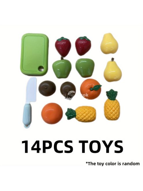 14 részes gyerekjáték élelmiszerkészlet