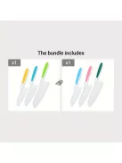 Biztonságos Műanyag Gyümölcskés Süteménykés - Biztonságos Késkészlet