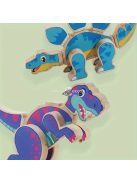 Dinoszaurusz Puzzle Építőkockák