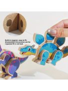 Dinoszaurusz Puzzle Építőkockák