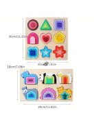 Különböző forma kirakós játék