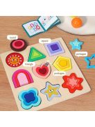 Különböző forma kirakós játék