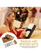 Fa Puzzle Pénzes Doboz Titkos Rekeszzel