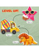 Oktató Puzzle Játékkészlete Tárolódobozzal