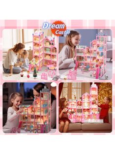 Hercegnő Álomkastély Babaház Készlet