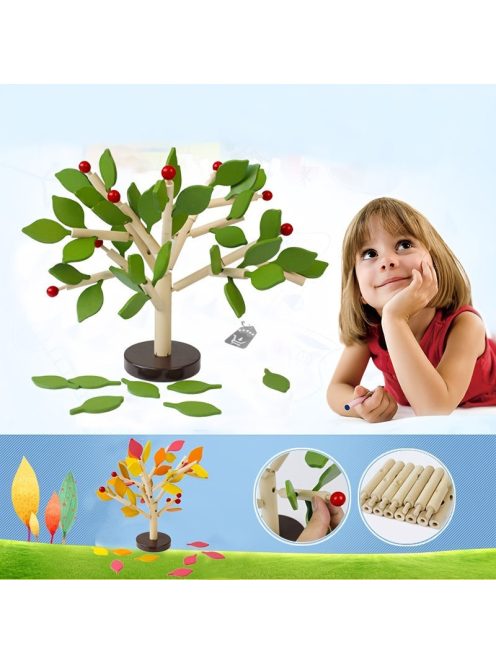 Diikamiiok fa 3D-s kirakók összeszerelt faépítőkockák gyerekeknek