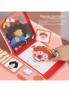Mágneses öltöztetős puzzle 3-6 éves korosztálynak