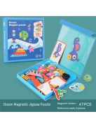 Mágneses öltöztetős puzzle 3-6 éves korosztálynak