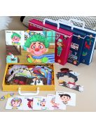 Mágneses Pinduole Öltöztetős Játékszett