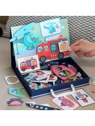 Mágneses Pinduole Öltöztetős Játékszett