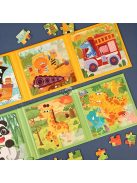 Mágneses Rajzfilm Puzzle Gyerekeknek