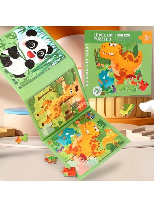 Mágneses Rajzfilm Puzzle Gyerekeknek