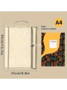 5 darab színes, hálós cipzáras táska, dupla rétegű nylon kirakó játék tároló szervező