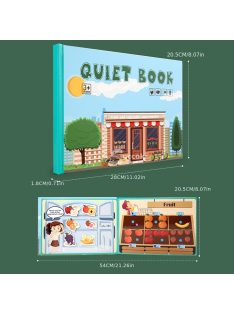 Matricás beillesztős foglalkoztató könyv puzzle játék