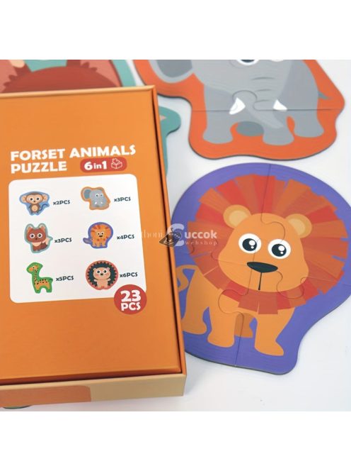 Koaics Állatos Puzzle Gyerekeknek