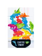 15 db-os dinoszaurusz kirakós játék