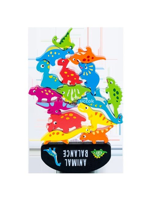 15 db-os dinoszaurusz kirakós játék