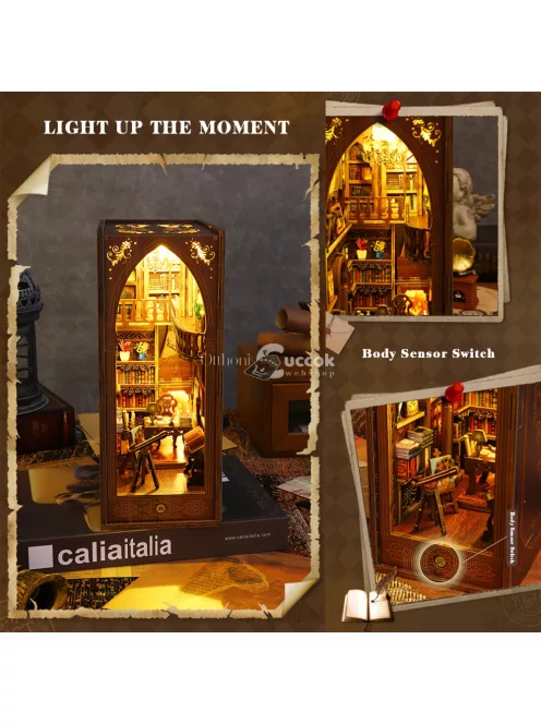 Könyves Sarok 3D Puzzle Készlet