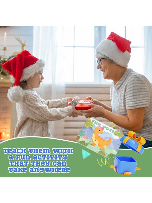 5 Az 1-ben Dinoszaurusz kirakó készlet