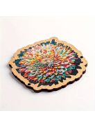 Színes Extra Nehéz virágos puzzle felnőtteknek