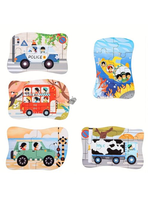 5 Az 1-ben autós kirakó szett