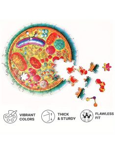 Tetanusz baktérium-ábrázolásos puzzle