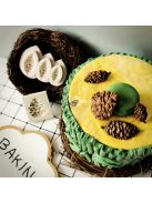 1db, Fenyőtoboz forma, 3D szilikon forma