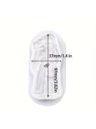 Szilikon Mikulás Öntőforma Karácsonyi Sütéshez